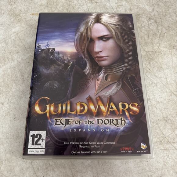 Guild Wars : Eye of the North Expansion (PC, CD-ROM 2007) with inserts USED